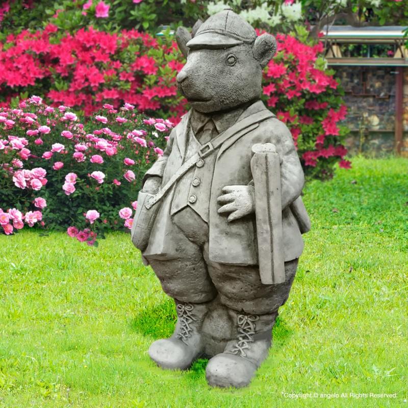 開運 英国製 ストーン 【ハンター A】ガーデニング ガーデン ねずみ