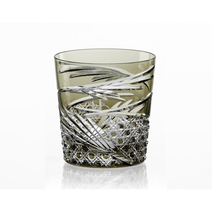 KAGAMI 江戸切子（カガミクリスタル）ロックグラス＜舞＞T577-2944-CCB