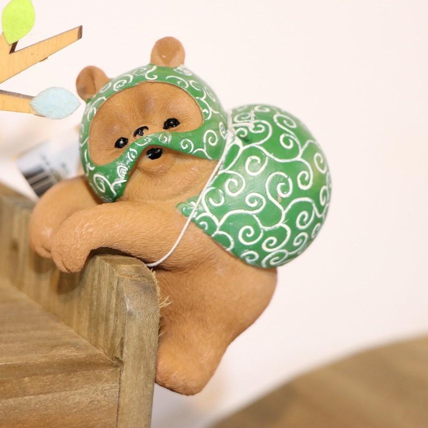 MURATAYA レジンダッドベアー 空き巣 3266 村田屋産業 クマ 置物