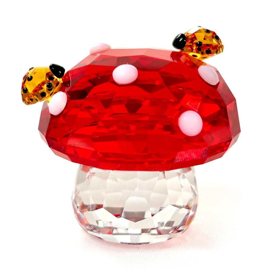 SWAROVSKI（スワロフスキー） クリスタル フィギュア Idyllia キノコと