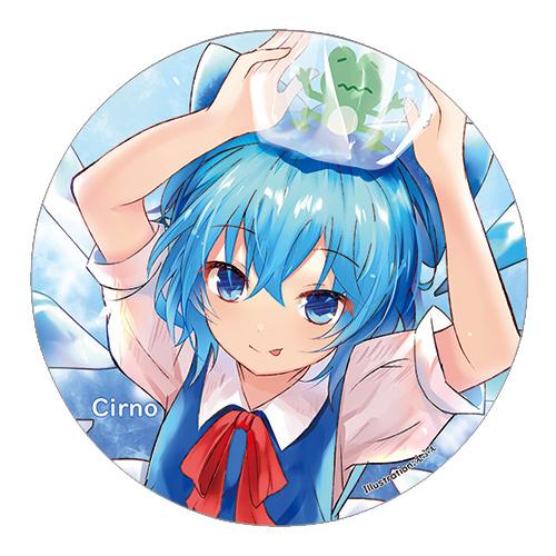 東方project缶バッジ すなめりドリル缶バッジ チルノ2022-02(えふぇ