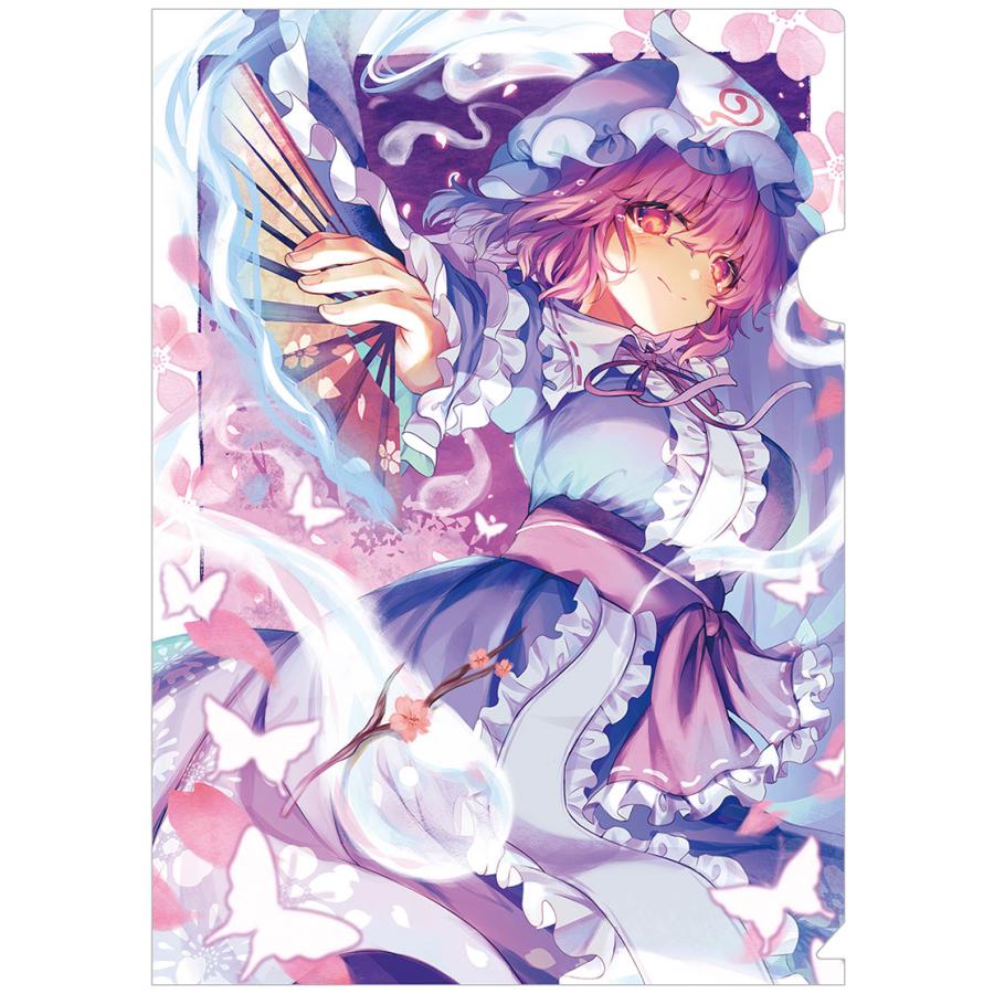 東方Projectクリアファイル すなめりドリルクリアファイル 幽々子