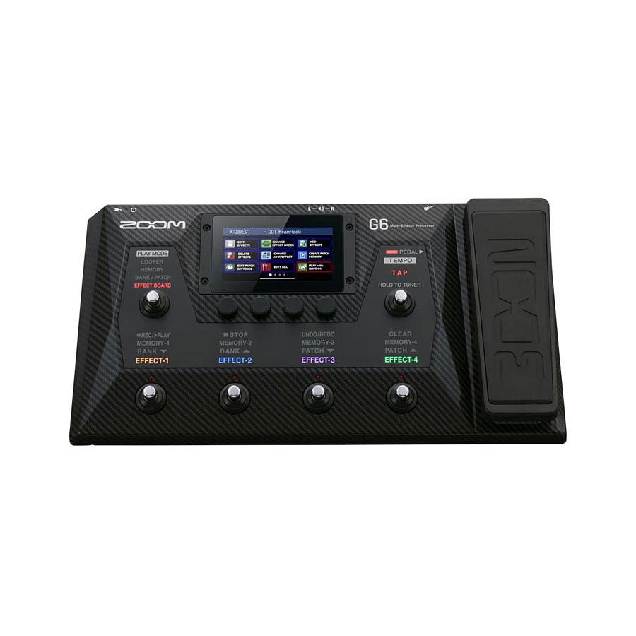 ズーム（zoom） ZOOM G6 Multi-Effects Processor マルチエフェクター