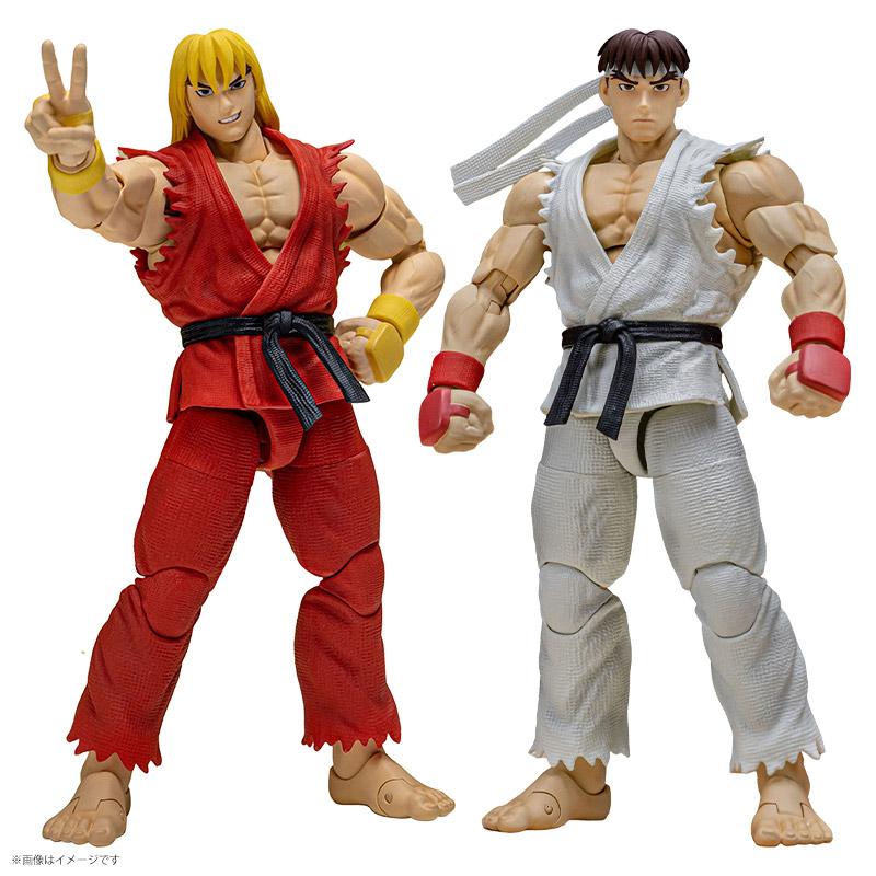 STORM ARENA ストリートファイターZERO3 リュウ&ケン フィギュア