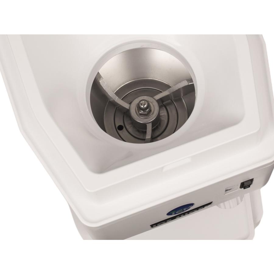 JCM 業務用 JCM-IS-W キューブ アイススライサー 電動かき氷機 かき氷