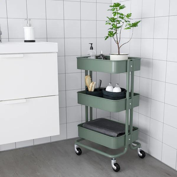 イケア（IKEA） IKEA RASKOG キッチンワゴン 35x45x78cm ロースコグ