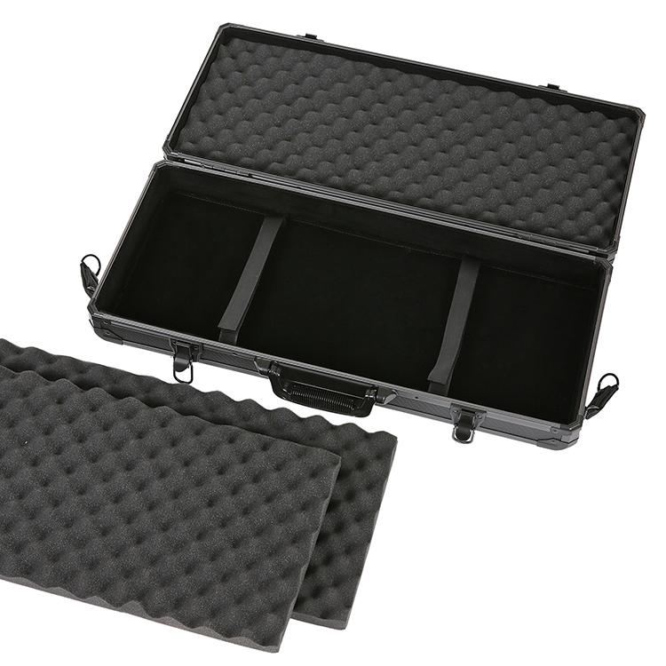 アタッシュ型ガンケース65サイズ 黒 ハードケース ブラック AG-1959Y