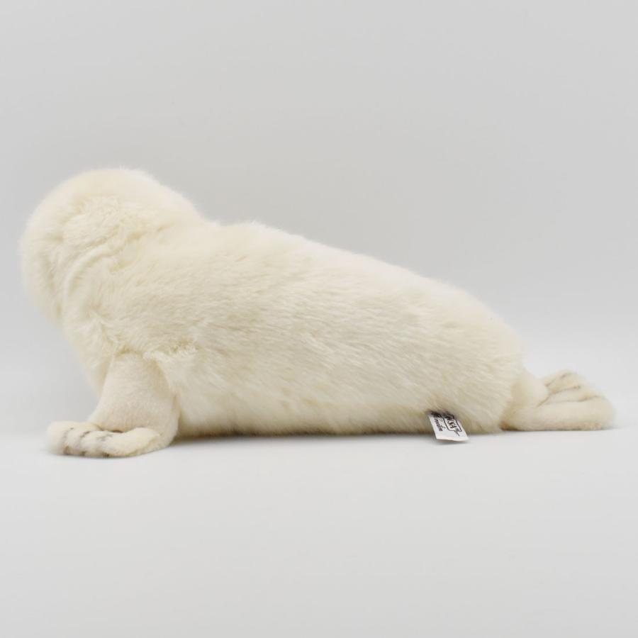 HANSA BH3766 シロアザラシ しろあざらし 白海豹 ぬいぐるみ リアル
