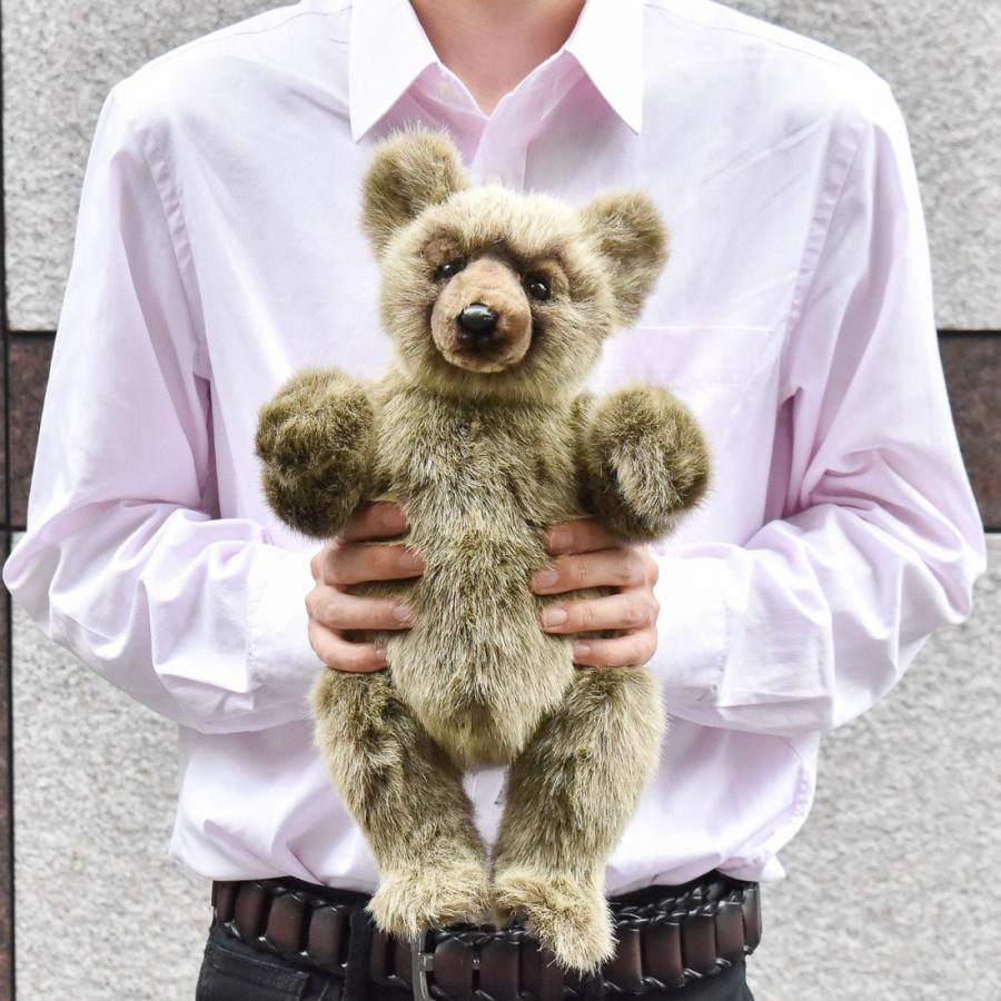 HANSA BH4471 シルバーベア しるばーべあ くま 熊 ぬいぐるみ リアル