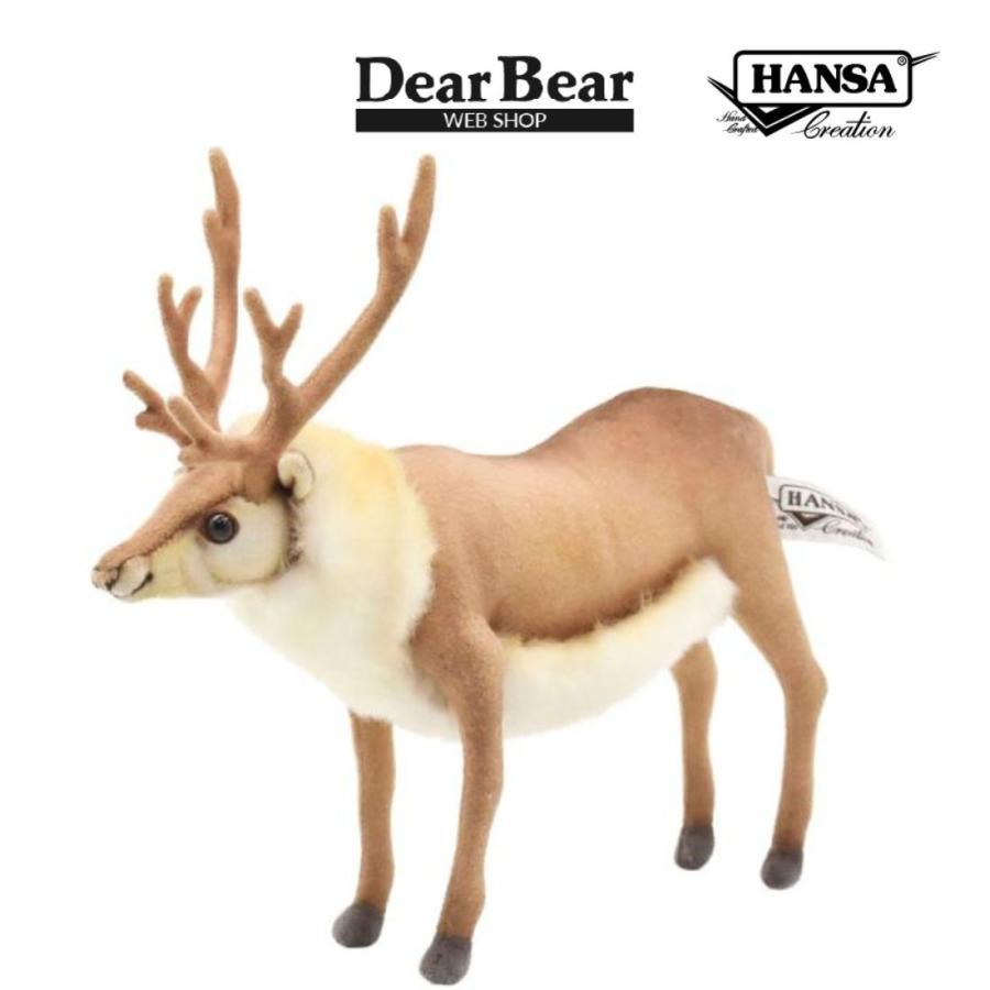 HANSA BH7796 トナカイ となかい 馴鹿 ぬいぐるみ リアル : Dear Bear