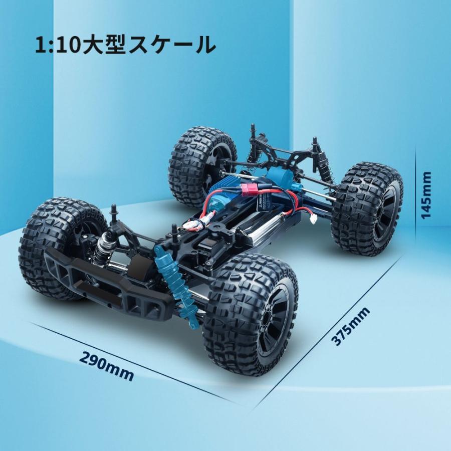 DEERC ラジコン ラジコンカー オフロード 速い DEERC 4WD 高速 RCカー