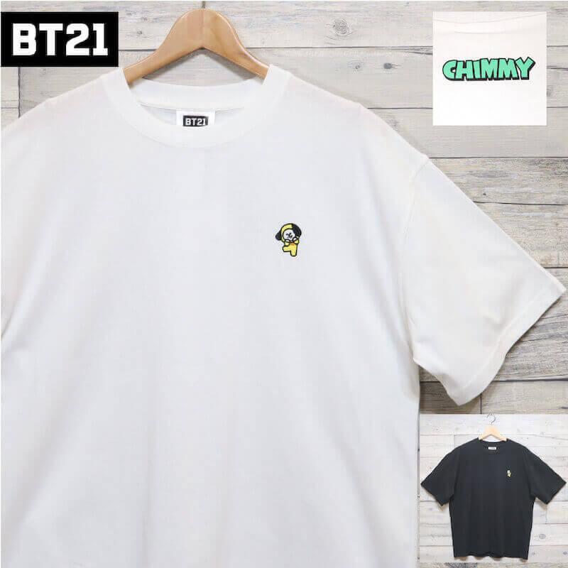 送料無料 BT21 BTS 半袖 Tシャツ ティーシャツ 半袖Tシャツ CHIMMY