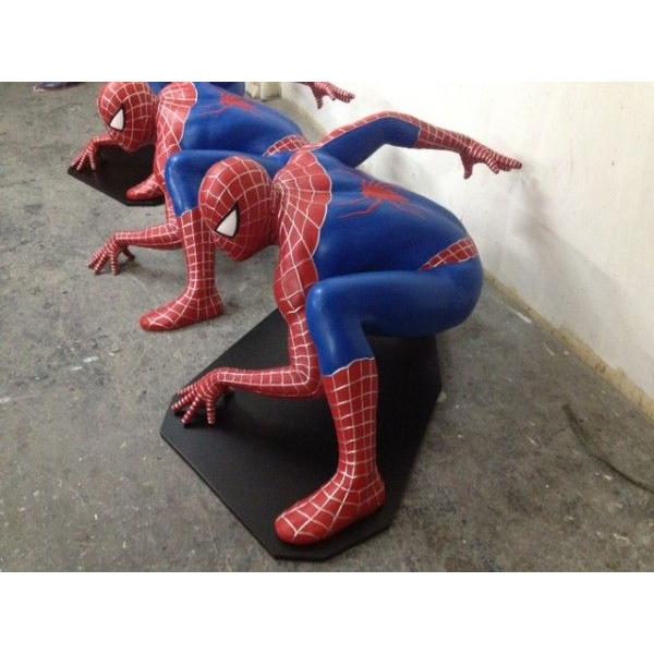 スパイダーマン ビッグ【闘い】 等身大フィギュア ※ 大型商品のため