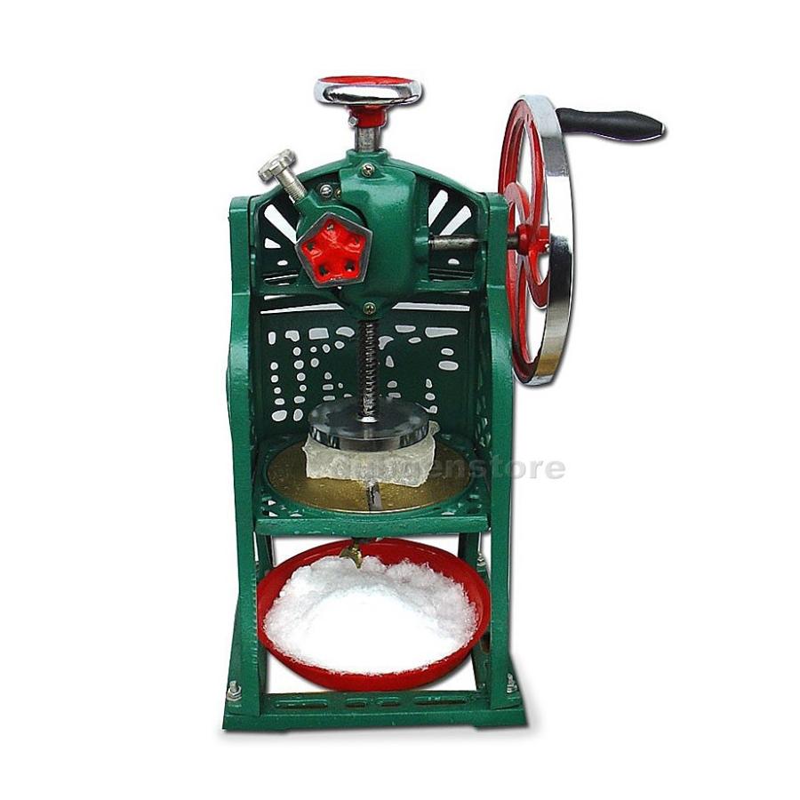 業務用 手動式 かき氷機 ブロックアイススライサー : ダブゲンストア