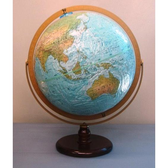 リプルーグル地球儀 オセアニア型 高級 インテリア 大型 おしゃれ 会社