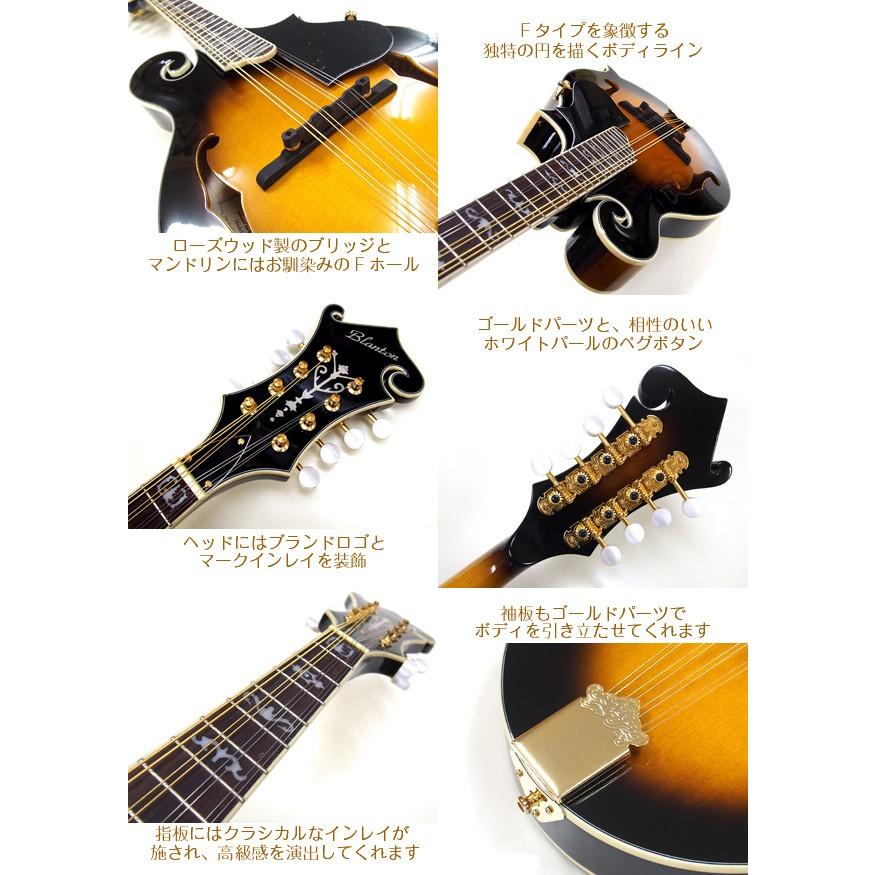 マンドリン Blanton ブラントン BM-30F 初心者 10点セット Fタイプ