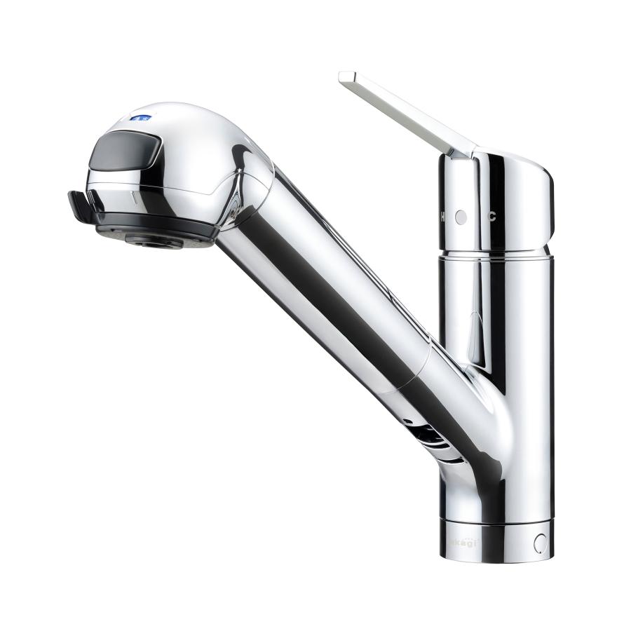 タカギ JA392MN-9NY2 シングルレバー混合栓（ワンホール） 蛇口一体型