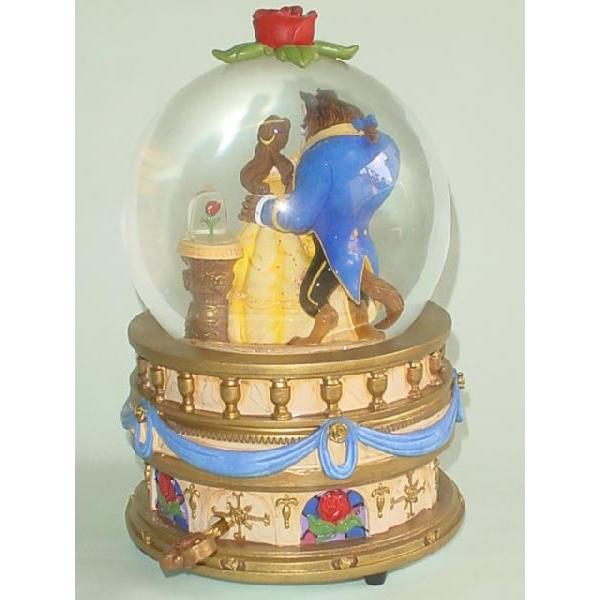 US ディズニー限定」 美女と野獣 “プリンセス・ベル”オルゴール スノー