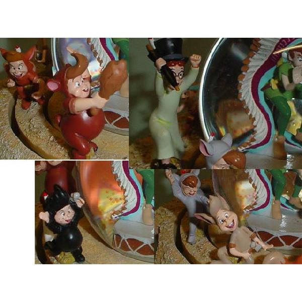 US ディズニー限定」 “ピーターパン” 55thアニバーサリー スノードーム