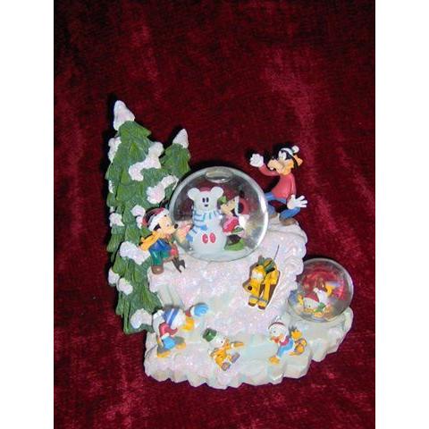 US ディズニー限定」 ミッキー＆フレンズ “スノータイム”オルゴール