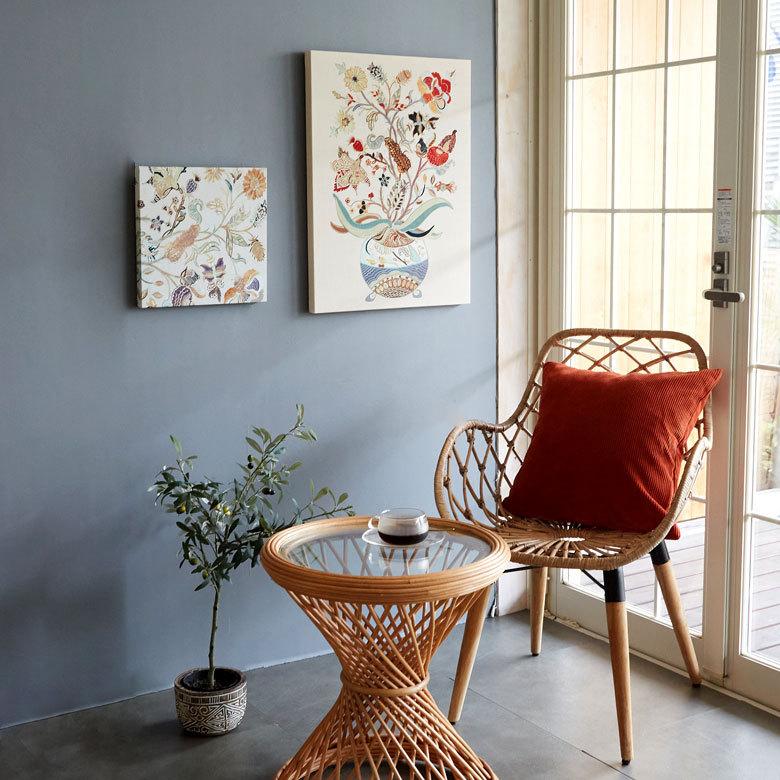 アートパネル Chinoiserie シノワズリ キャンバス アート 絵 ウォール