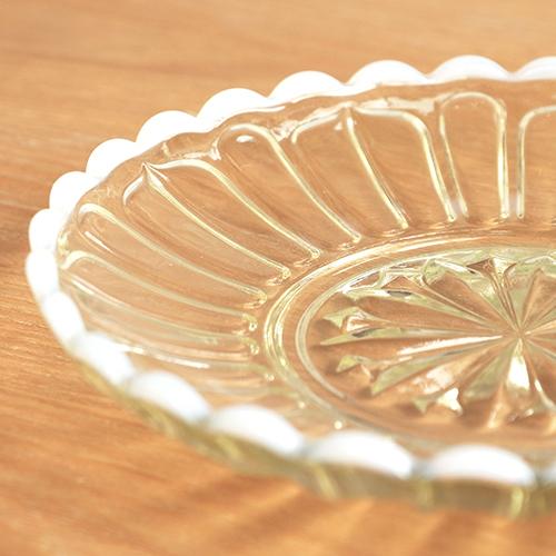 廣田硝子 ＼2/25はポイント10倍／ 廣田硝子 雪の花 デザートトレー