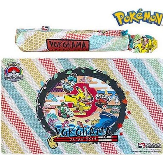 ポケモンカードゲーム ラバープレイマット WCS2023横浜(ピカチュウ&御