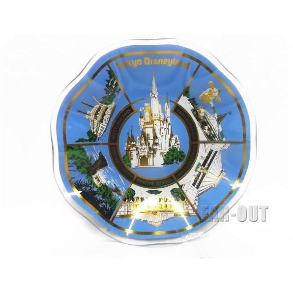 TDL 1983年 オープン記念 テーマランド ガラスプレート 絵皿