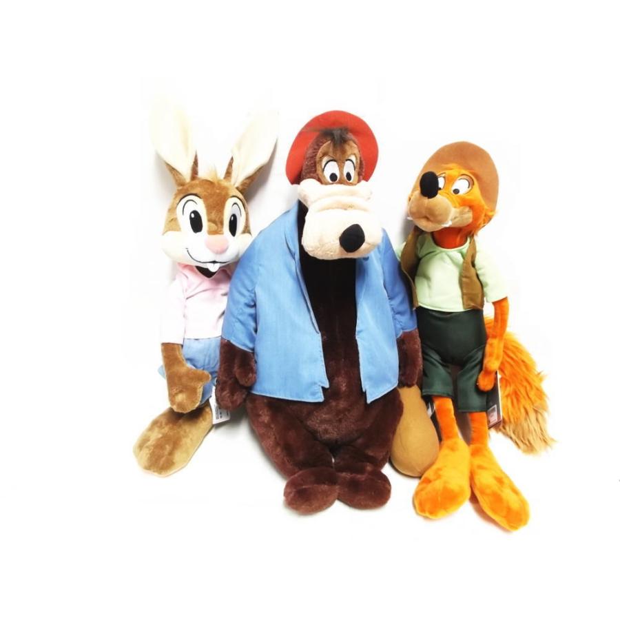 スプラッシュマウンテン うさぎどん くまどん きつねどん ぬいぐるみ 3