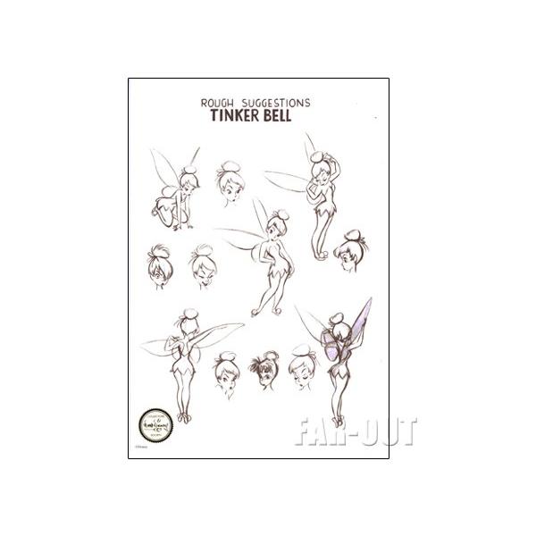 WDCC ティンカー・ベル 鏡の上に立つ フィギュアリン Tinker Bell