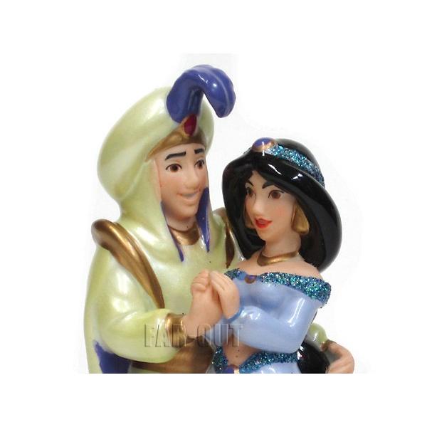 アラジン&ジャスミン ポーセリン フィギュアリン テーマパーク版
