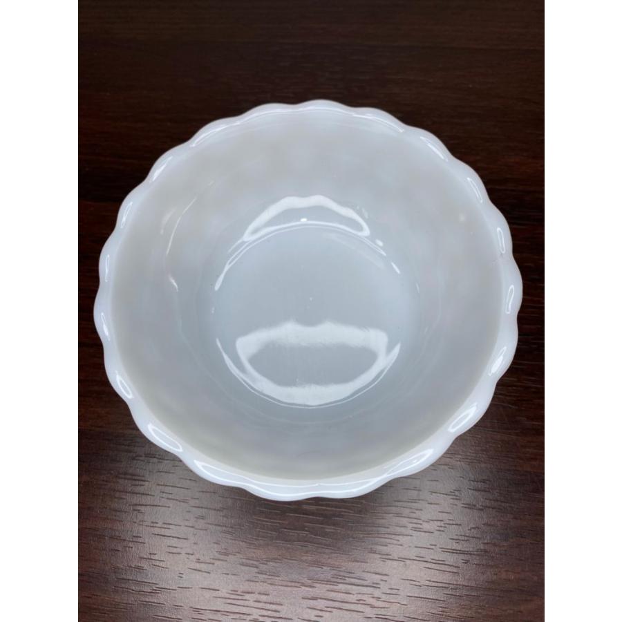 FIRE KING ファイヤーキング バブル フルーツボウル 白色