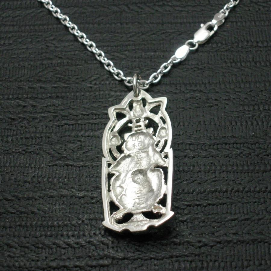 ペンダント 仏像 荼吉尼天 メンズ シルバー925 ネックレス だきに