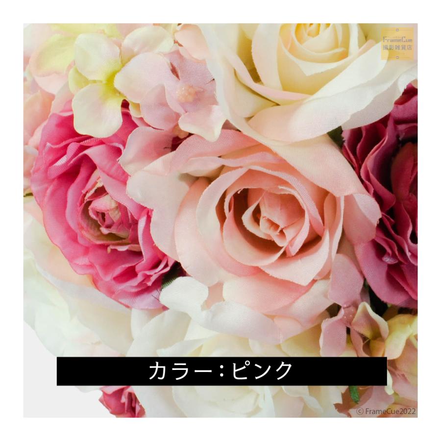 東京堂 MAGIQ スイートミックスブーケ ピンク 造花 アートフラワー