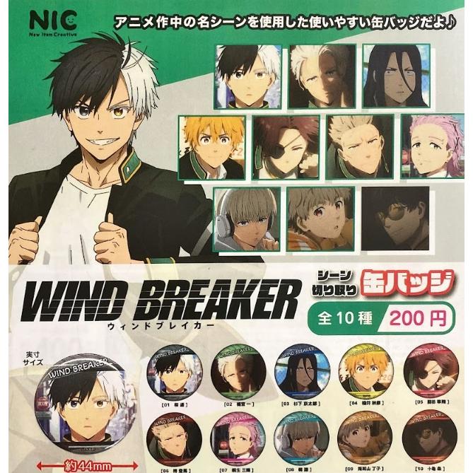 TVアニメ WIND BREAKER シーン切り取り缶バッジ 全10種セット