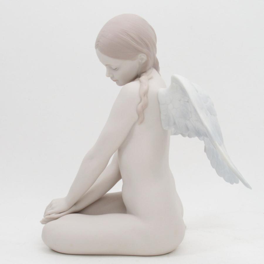 リヤドロ Lladro フィギュリン ♯18235 「美しき天使」 女性 天使 裸像