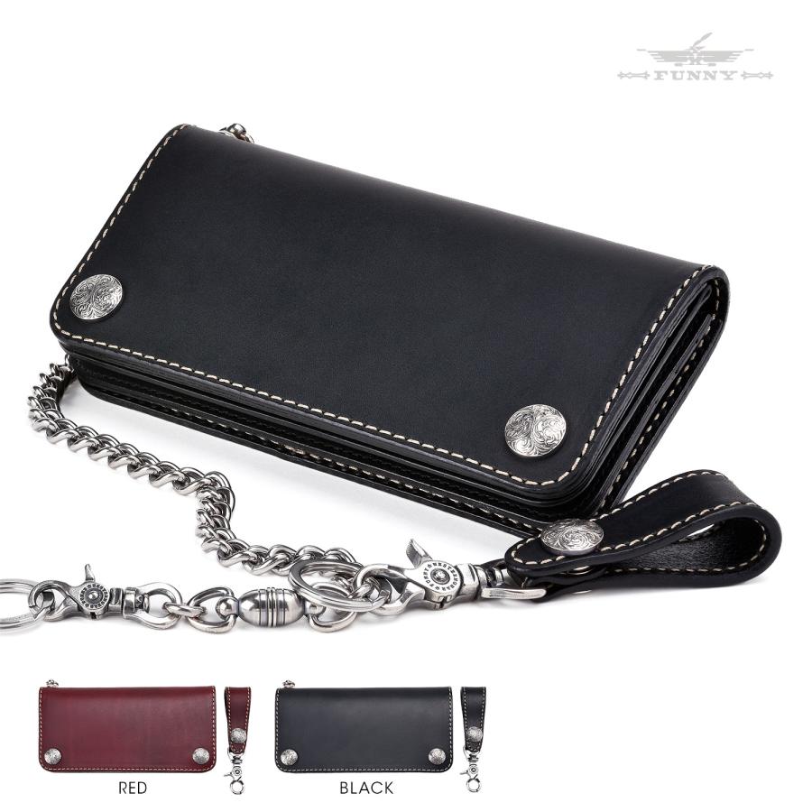 FUNNY公式ストア ファニー トラッカーズウォレット ラティーゴレザー