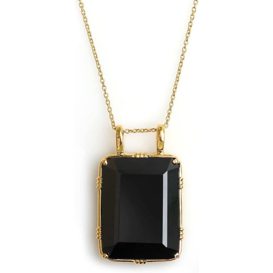 並行輸入品】YoTreasure ブラックオニキスネックレス 14Kゴールド