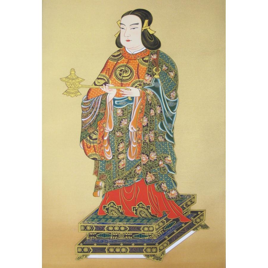 掛け軸 掛軸 聖徳太子 加藤鳳文 (真作・新品) : 掛け軸の専門店 香遊