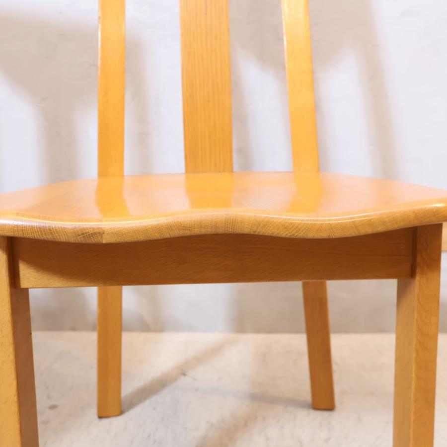 サントリー樽ものがたり オーク無垢 ダイニングチェア 2脚セット 楢材