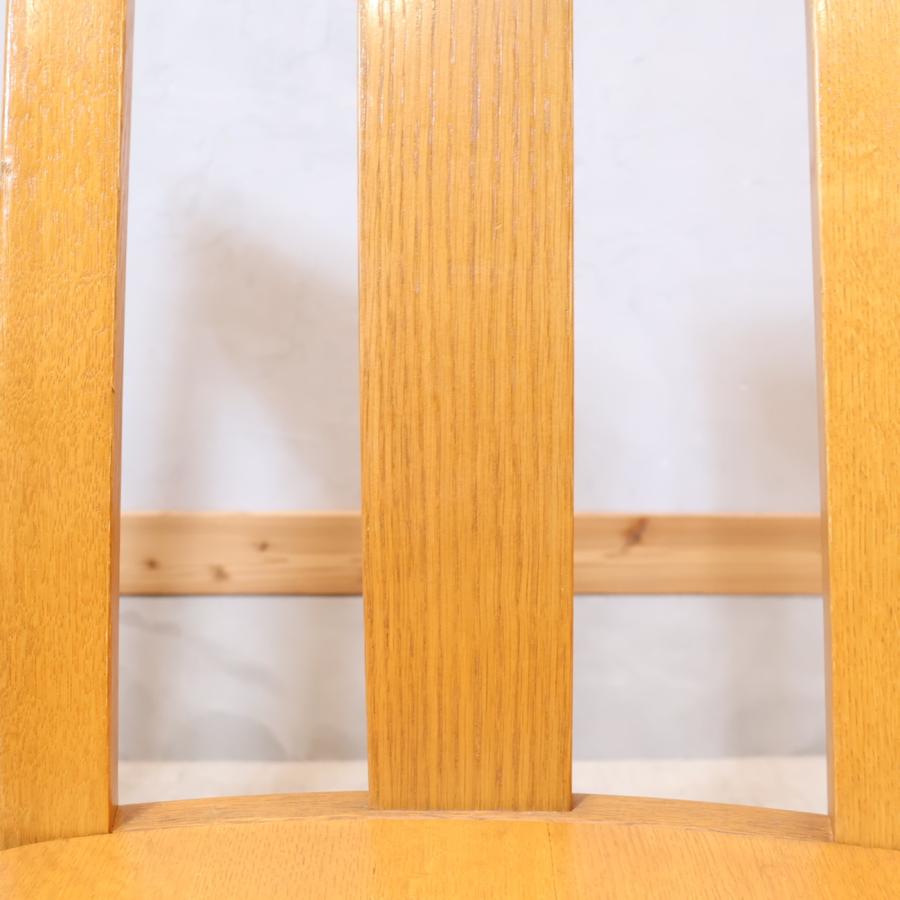 サントリー樽ものがたり オーク無垢 ダイニングチェア 2脚セット 楢材