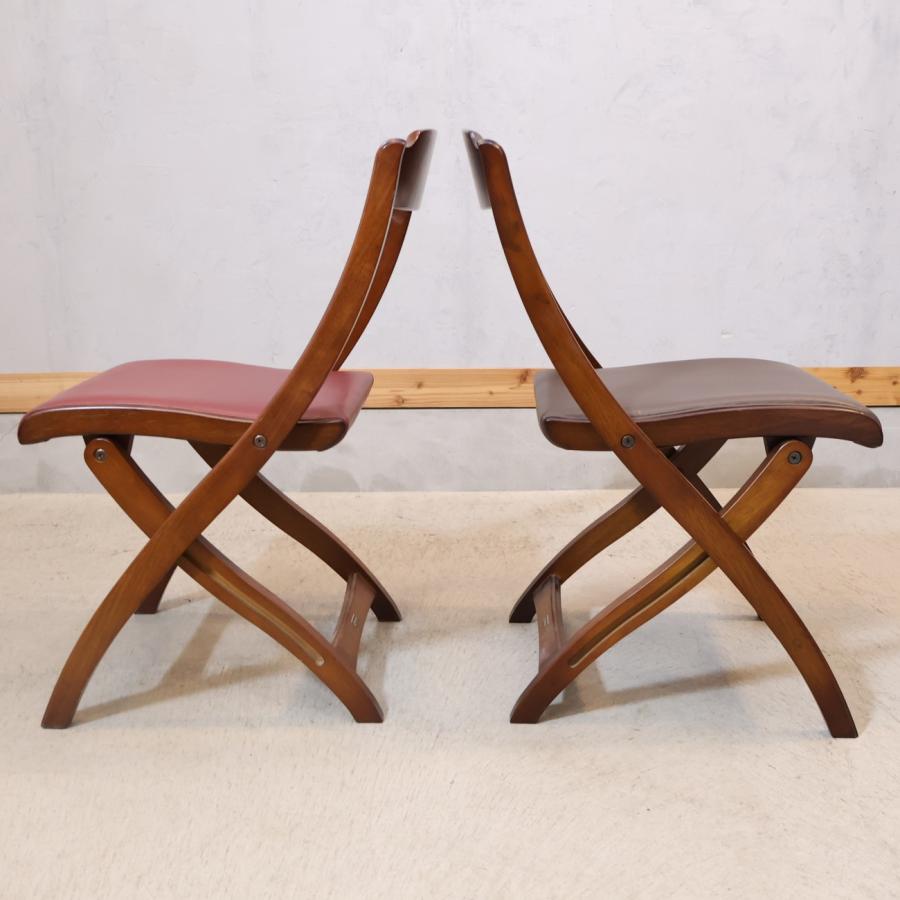 MARUNI マルニ マキシマム ツーロン フォールディングチェア 2脚セット