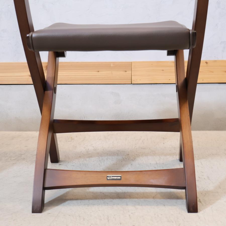 MARUNI マルニ マキシマム ツーロン フォールディングチェア 2脚セット