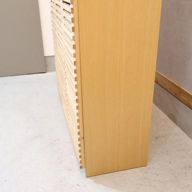 unico ウニコ LIJN レイン ニレ材 トールキャビネット 食器棚 リビング