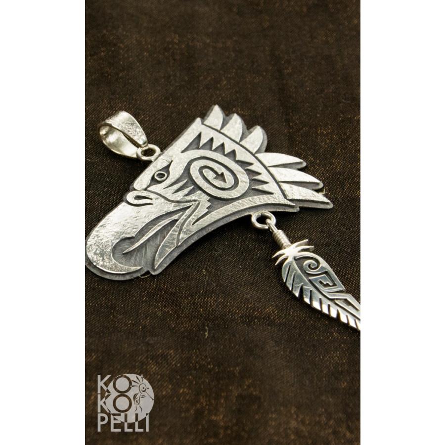 Hopi Jewelry ホピ族 Ruben Saufkie /イーグルヘッドトゥファ