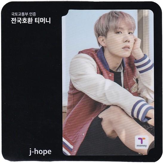 韓国交通カード 】T-moneyカード（BTS 防弾少年団-j-hope）[ホソク