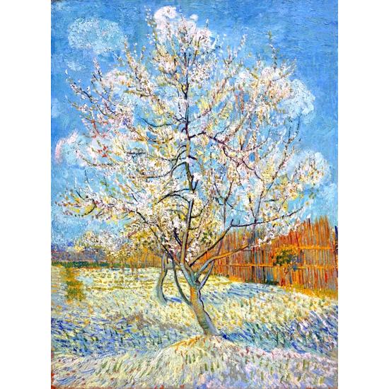 花咲く桃の木 ゴッホ Vincent Van Gogh 手描き油絵複製画 模写