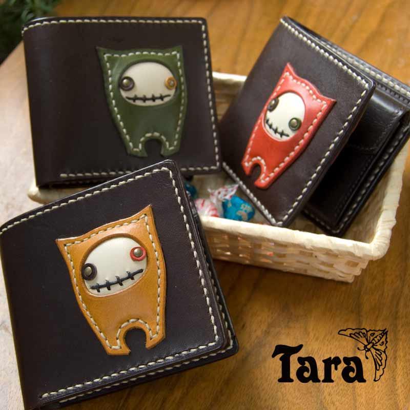 二つ折り財布 レディース 日本製 革 本革 レザー 手作り ハンドメイド