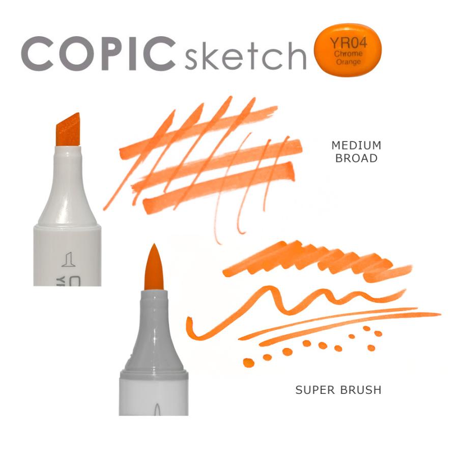 コピック（COPIC） コピックスケッチ ベーシック 36色 : カワチ画材