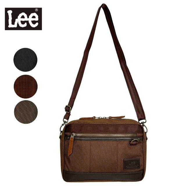 Lee（リー） メンズ ショルダーバッグ ヨコ型 ミニショルダー 旅行
